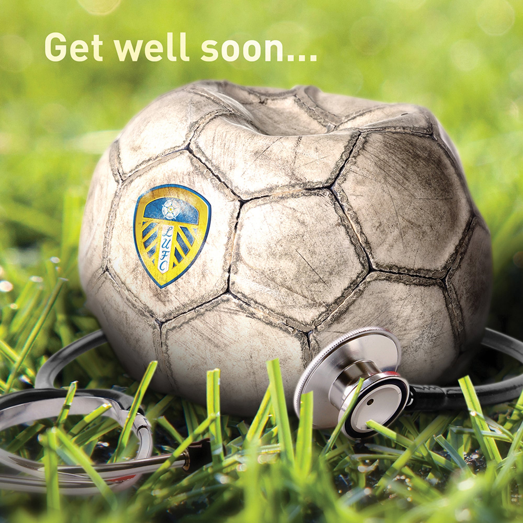Leeds United (Gute Besserung) Karte