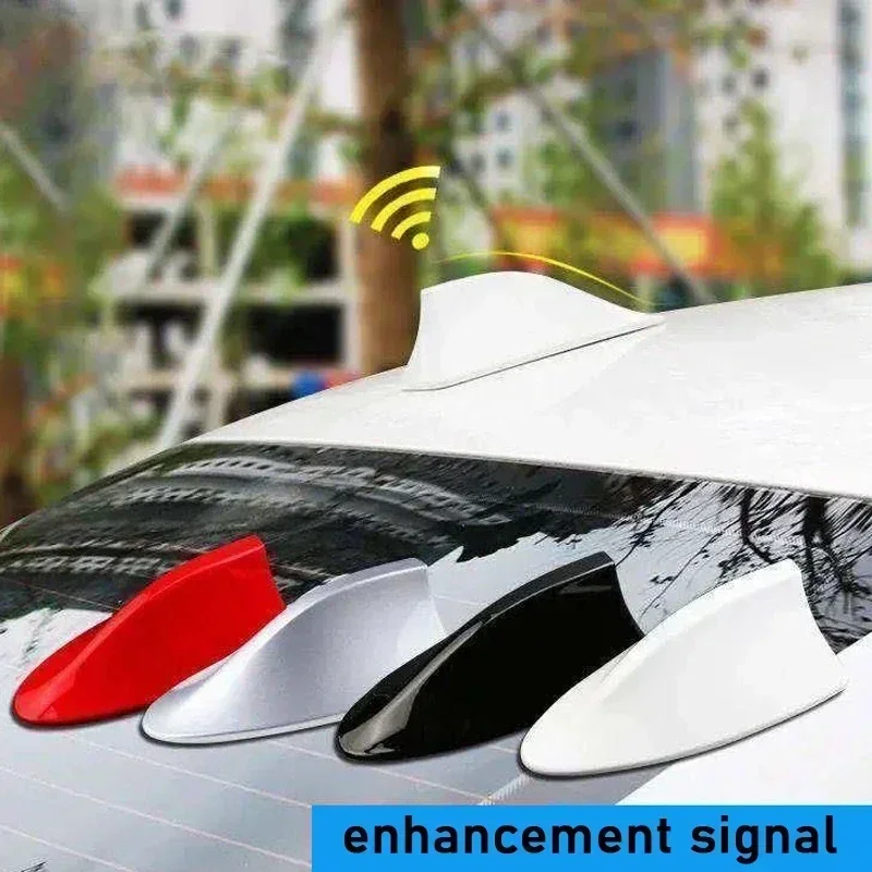 Auto-Radio-Haifischflossenantenne, FM-Signal-Design für universelle Autos, Antennen, Auto-Außenstyling, Ersatzteile Image
