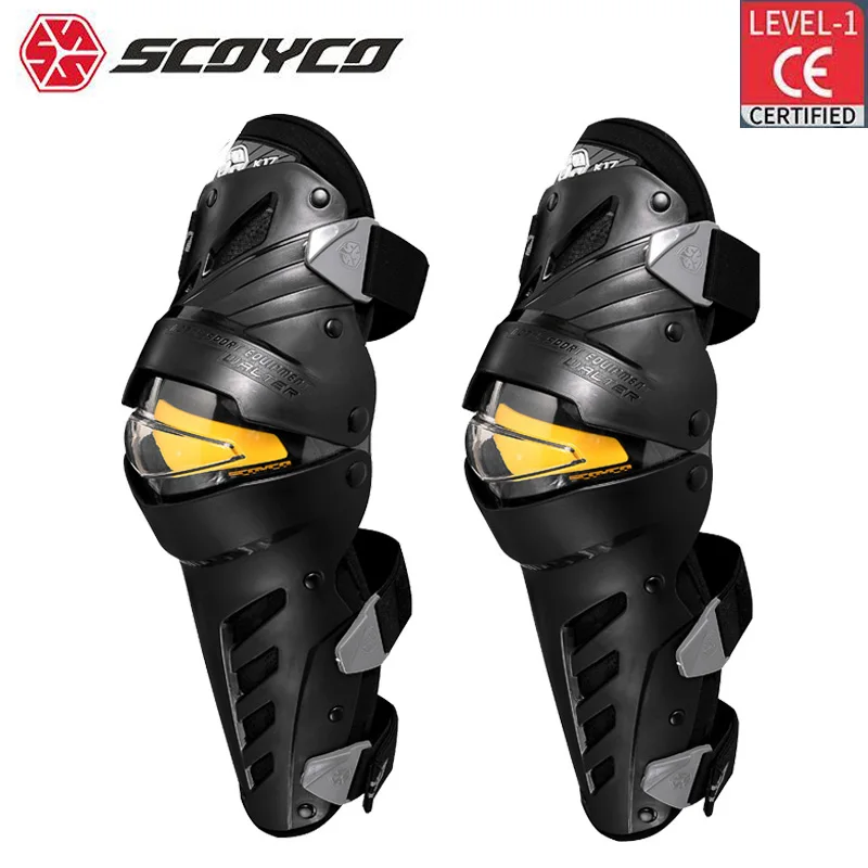 Équipement de Moto de Motocross pour hommes genouillères CE motocycliste chevalier Protection de Moto genouillère équipement de Protection de course de Moto