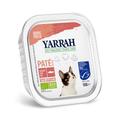 6x100g Salmon & Organic Seaweed Pâté Yarrah Wet Cat Food