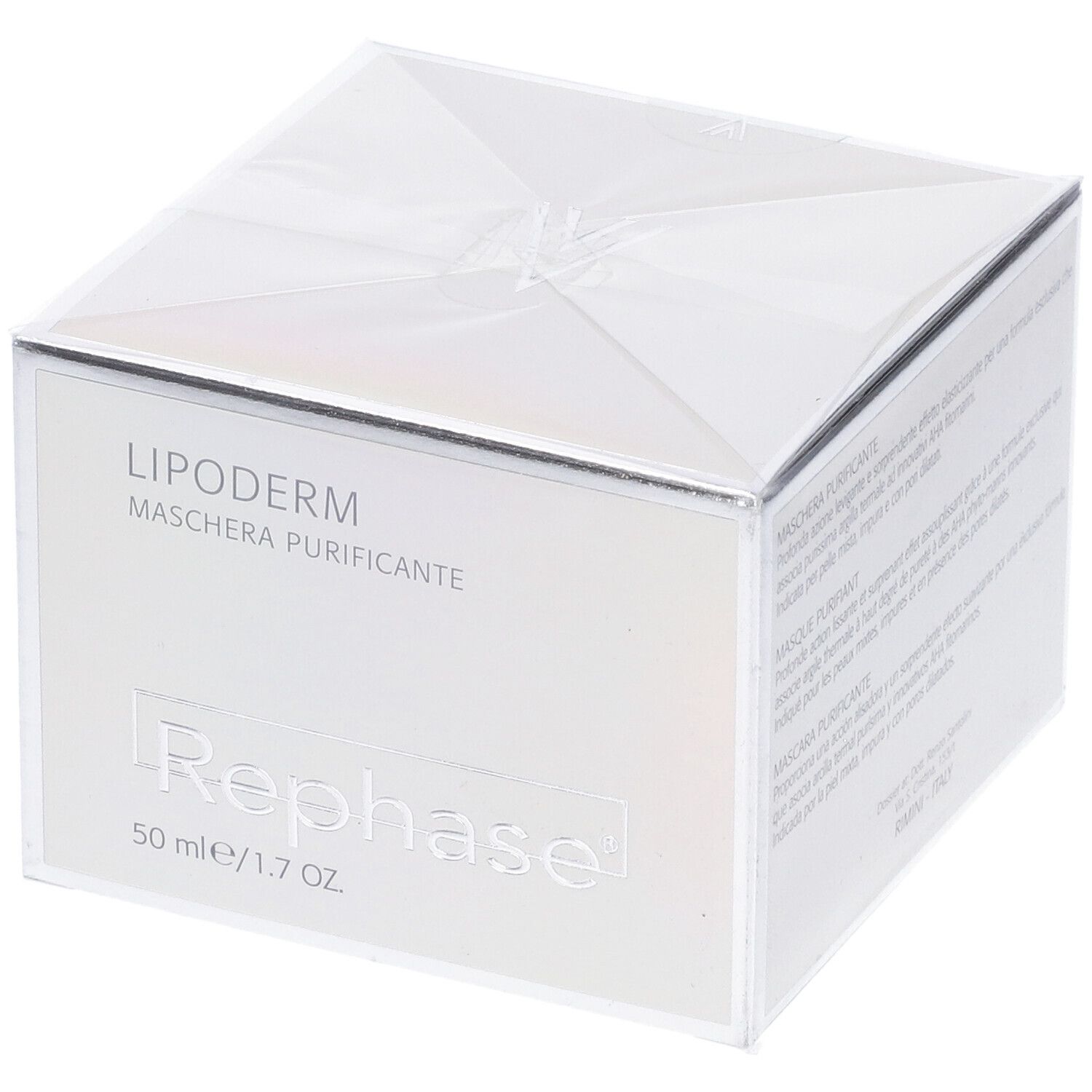 Rephase Lipoderm Maschera Purificante Con Aha Fitomarini E Argilla Ver