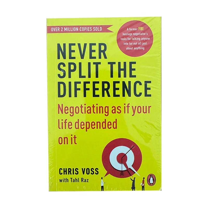 Never Split the Difference von Chris Voss, Selbsthilfebuch über Verhandlungs- und Kommunikationsfähigkeiten Image