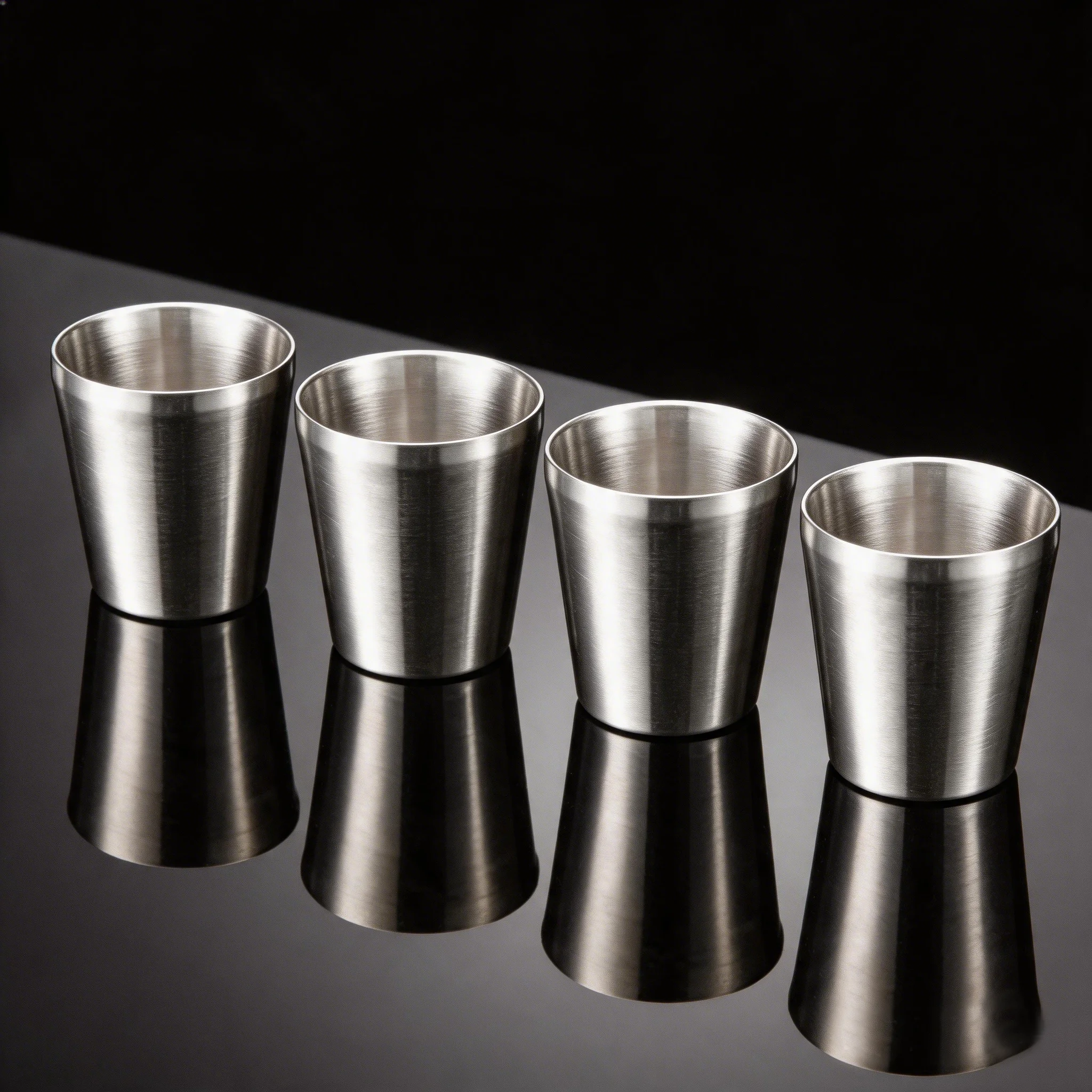 175/260/300/350/450ML Doppelwandiger Edelstahl-Becher Verbrühungssicherer Kaffee-Milch-Tee-Becher Tragbarer Reise-Bierbecher Küchen-Trinkgeschirr Image