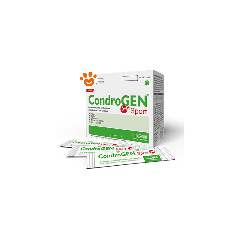 Innovet - Dog Condrostress Sport Dog Condrostress Sport - Confezione Da 60 Stick