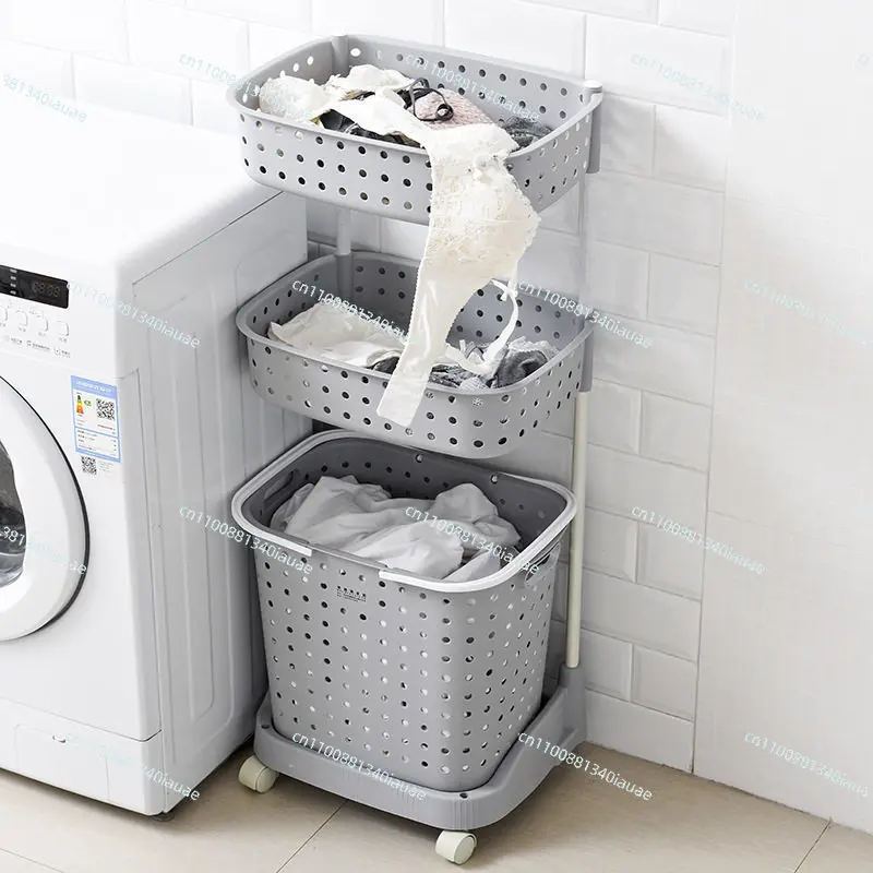 Dirty Laundry Basket, Laundry Bucket, Dirty Clothes Storage Basket, Household Laundry Basket, Storage Rack, Bathroom Frame