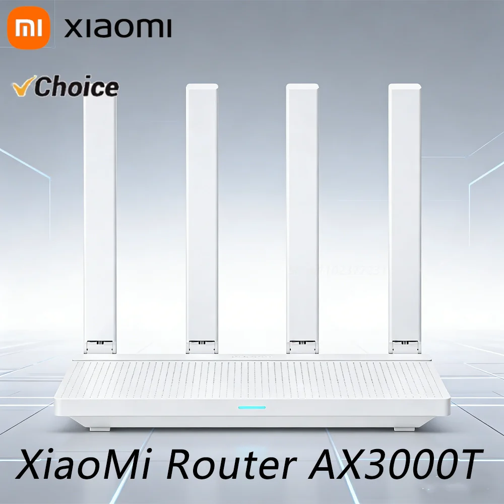 Xiaomi Router AX3000T 2,4G 5G Mesh-Technologie WiFi 6 effiziente Wanddurchdringung Kinderschutz Online WiFi Router Repeater Image