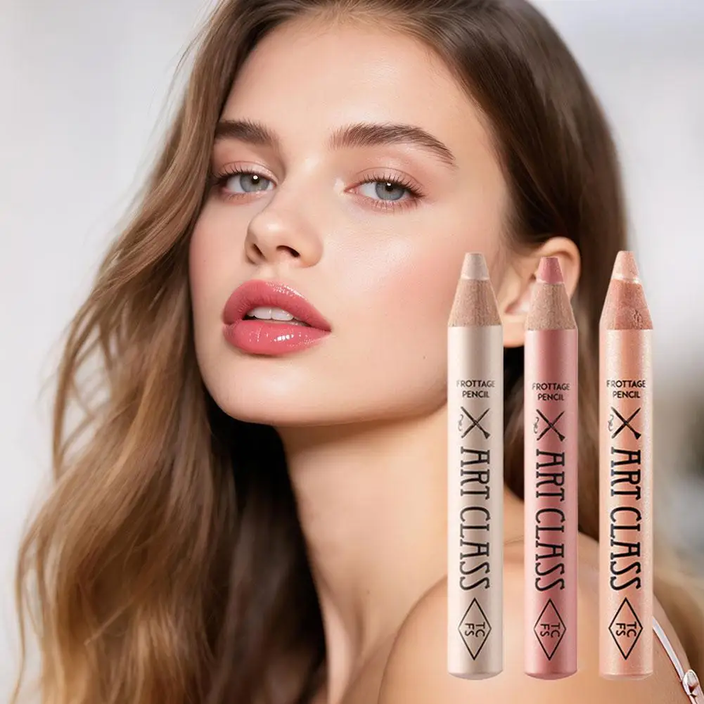 Multifunktionaler Augenbrauenstift, langlebig, Augenkosmetik, natürliches Make-up, 3D-Hervorhebungsschatten, perlmuttartiges Augen-Make-up Image