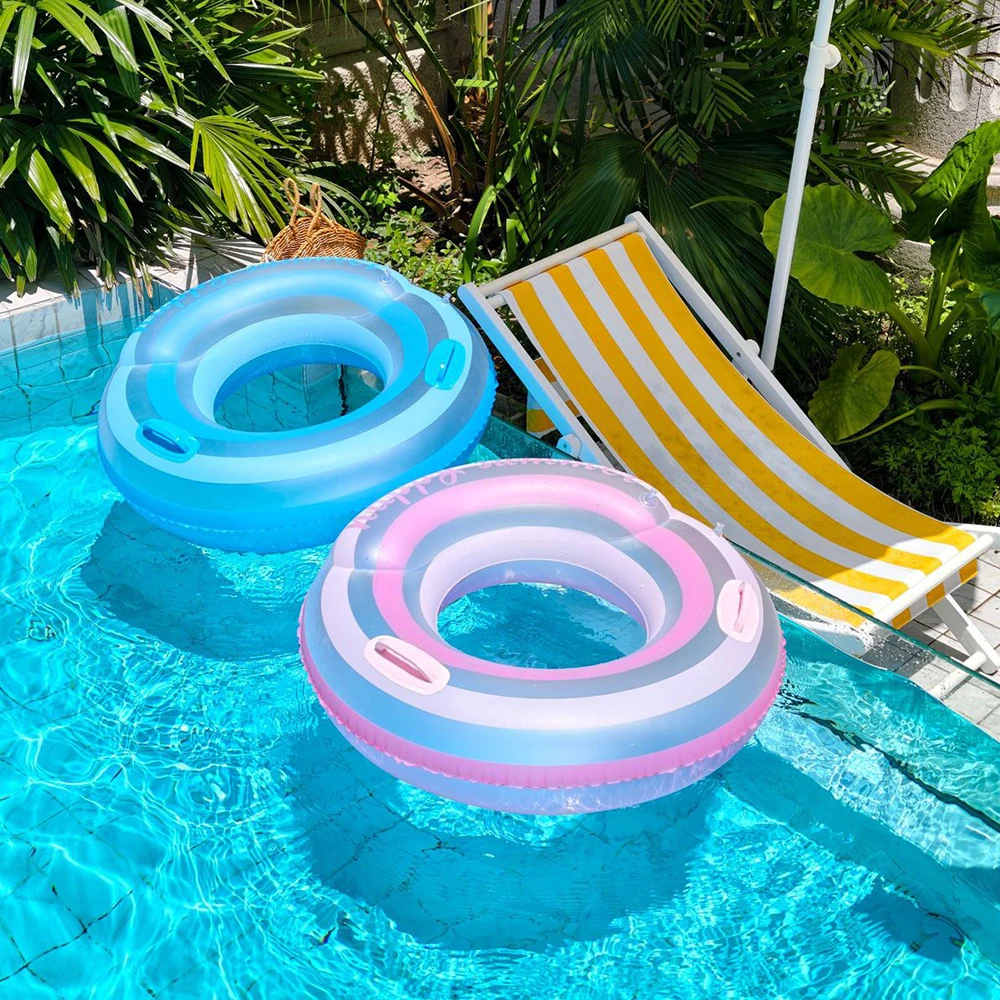 Verdickter aufblasbarer Schwimmring für Erwachsene – Schwimmreifen für Wassersport im Sommer ﻿ ﻿ Image