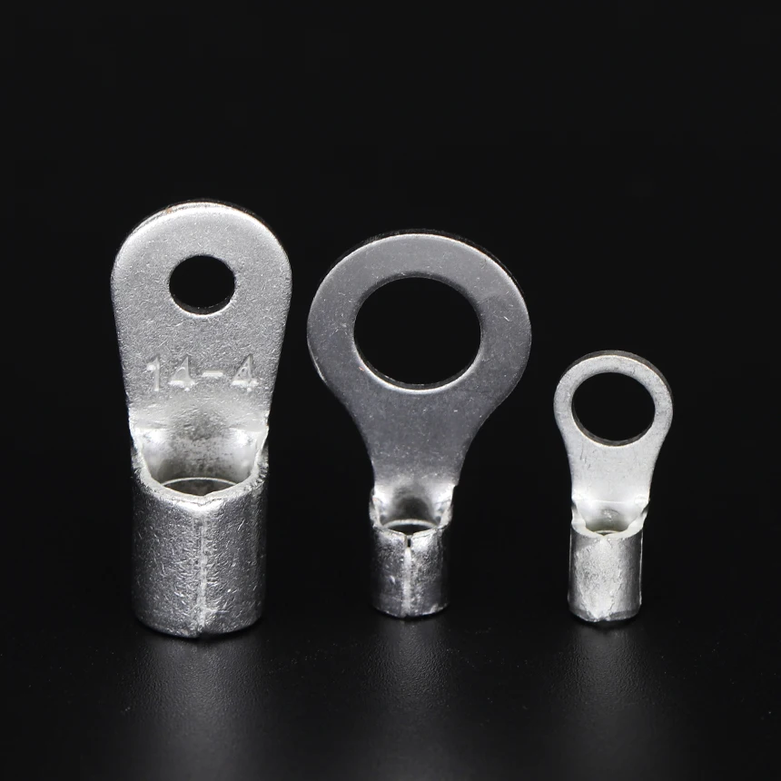 RNB RNB2 1,5–2,5 mm2 AWG16–14 Draht, Kabelring, Zungenkabelschuh, Spaten, gelötetes Zylinder, nicht isolierter Kupferanschluss, Crimp-Anschluss Image