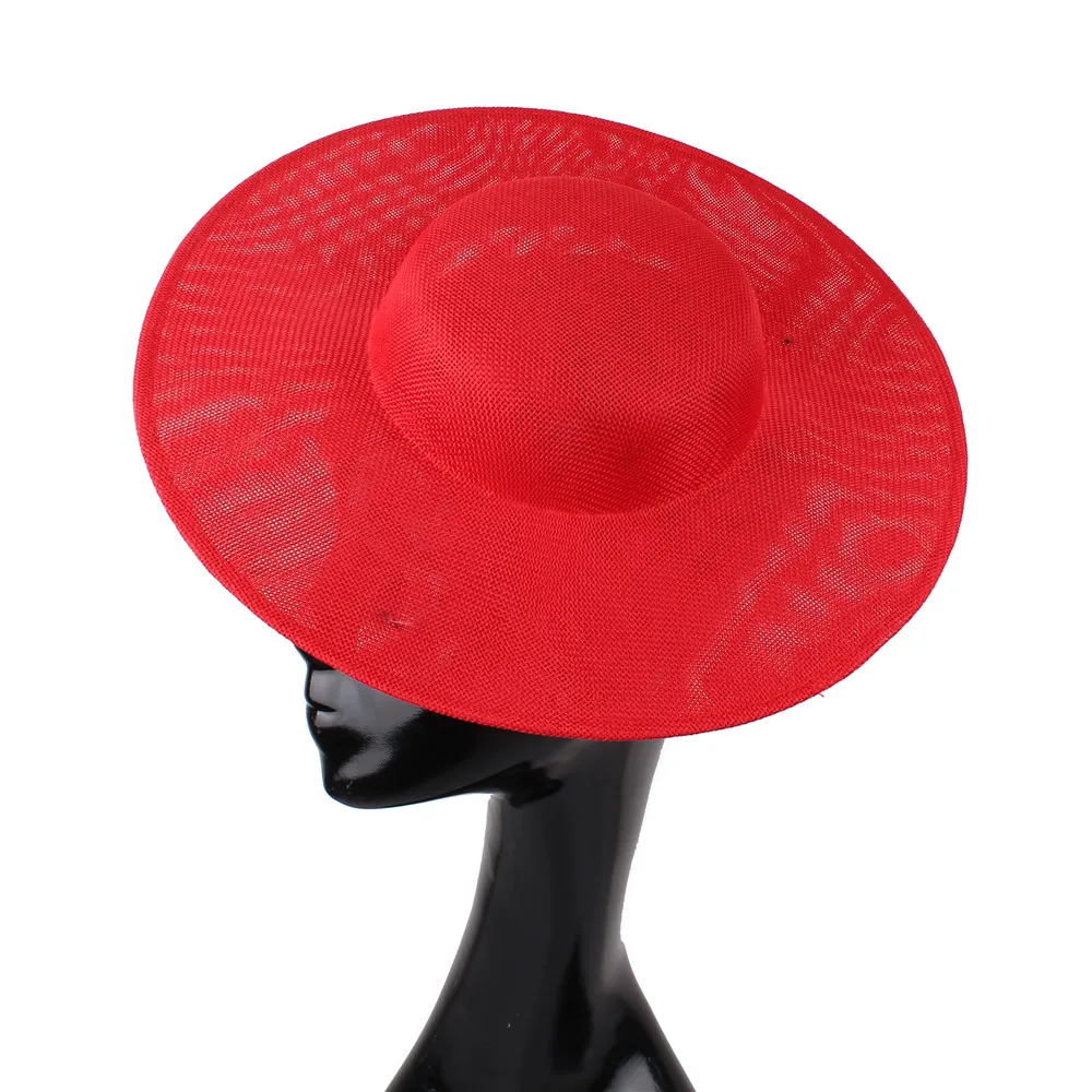 Mehrere Farben 30 cm große Zylinder, elegante Damen-Fascinator-Hutbasis für Hochzeit, Derby, Tee, Kirche, Cocktail, DIY-Haar-Accessoires Image