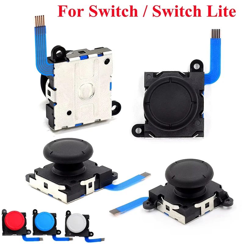Analoger Hall-Effekt-Joystick-Stick-Ersatzgriff für Joy-Con-Gamecontroller, Gamepad für Nintendo Switch Zubehör Image