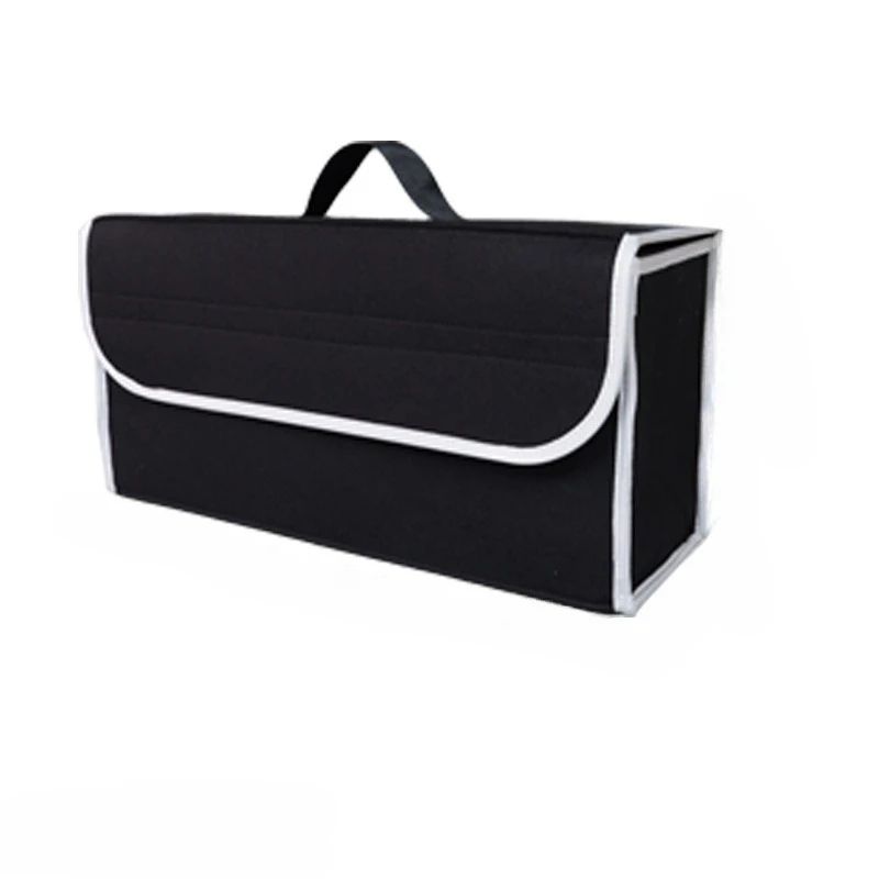 Large Felt Car Trunk Organizer And Foldable Trunk Organizer b