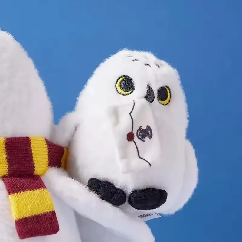 Cartoon Hedwig Eule Plüschtiere Weiche Stofftiere Plüsch-Spielzeug Schulter-Deko Spaß-Spielzeug Jungen Mädchen Geburtstagsgeschenke Image