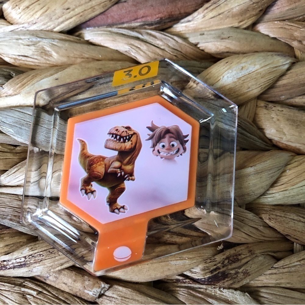 Disney Video Games & Consoles | Disney Infinity: Power Discs: Butch (2015) | Color: Orange/White | Size: Os
