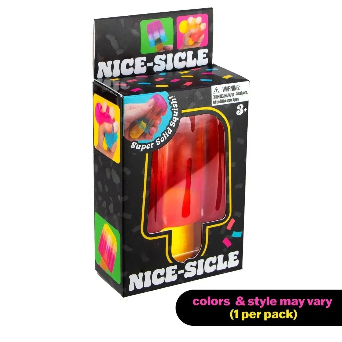 2026 Gradient Eis am Stiel Squishy Spielzeug, Durchscheinendes Eiscreme-Quetsch-Stressabbau-Fidget-Spielzeug, Weiches, dehnbares Sensorik-Spielzeug für ADHS Image