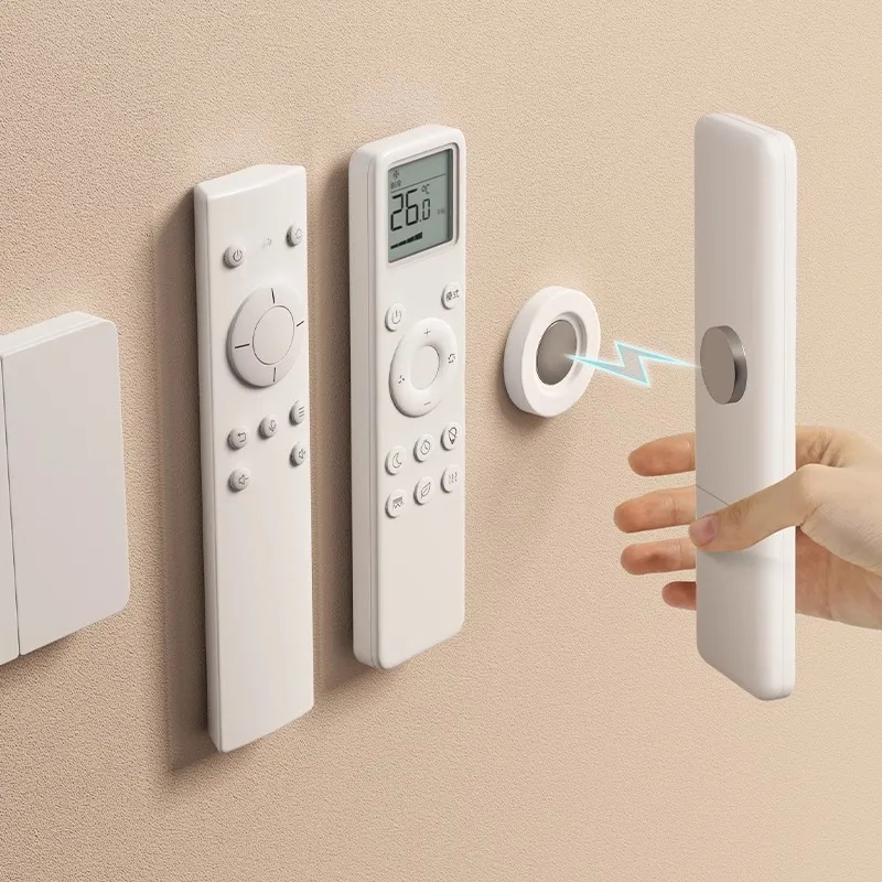 Magnetische Wandhalterung für Fernbedienungen Selbstklebende Starke Halterung Universelle TV-Fernbedienungs-Aufbewahrung für Zuhause und Büro Image