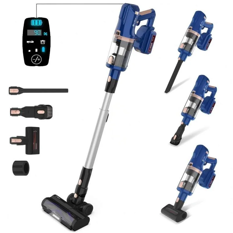Nass-Trockensauger 20L 1200W 17.5kPa Industriestaubsauger, 3-faches Filtersystem rollbar, Trocken-Nass-Sauger mit Gebläsemodus für Werkstatt Auto Garage Boden Teppich Image