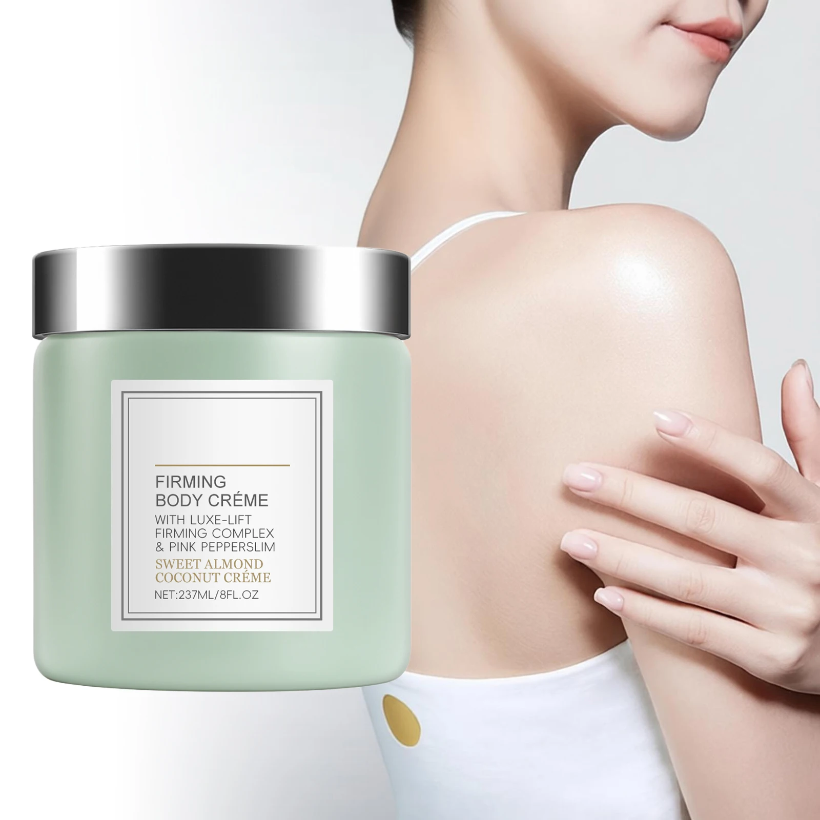 Körperpflege-Lotion zur Hautberuhigung und Straffung, Lindert Trockene und Juckende Haut, Aufhellend mit Langanhaltendem Duft, Tägliche Straffende und Feuchtigkeitsspendende Körperlotion Image