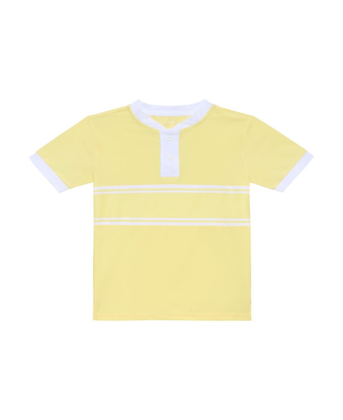 Courtside Kids Boys' Blade Shirt - Little Kid, Big Kid - Lemon Stripe