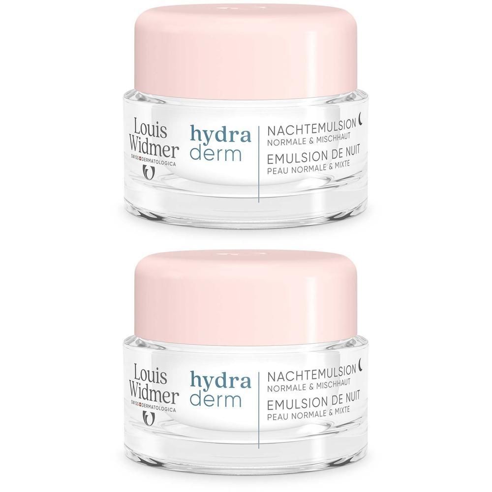 Widmer hydraderm Nachtemulsion o.P. 2x 2x50 ml Emulsion