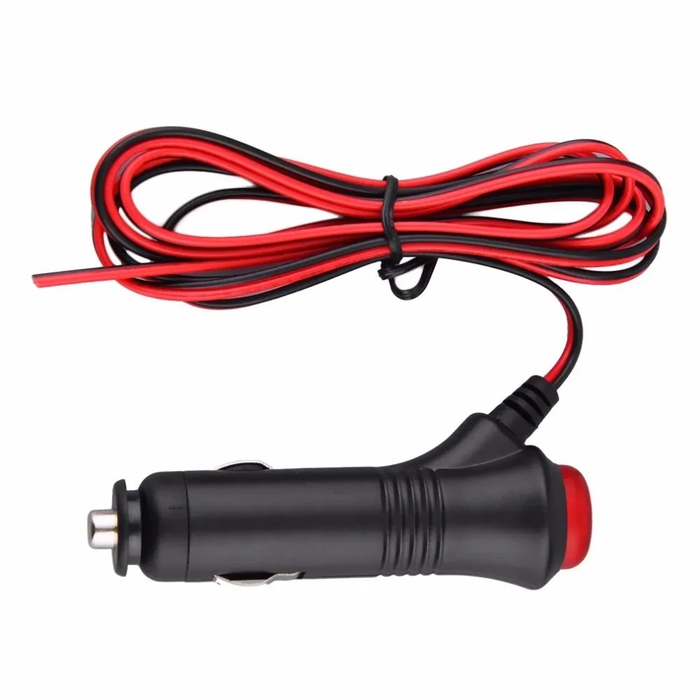 12V 24V Auto Motorrad Zigarettenanzünder-Buchse Stecker Adapter mit Schalter Auto-Ersatzteil