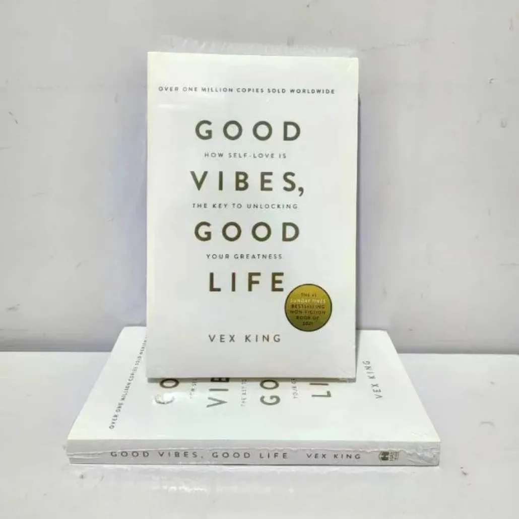 Bestseller Good Vibes Good Life von Vex King Wie Selbstliebe der Schlüssel ist, um Ihre Großei zu entfesseln. Das meistverkaufte Buch im Taschenbuchformat. Image