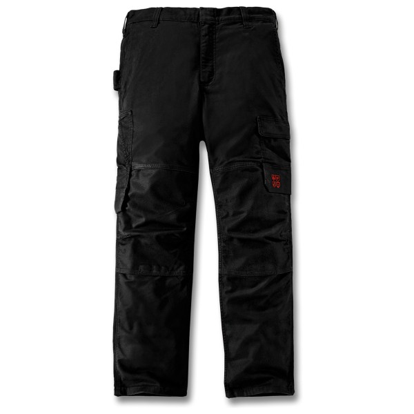 Carhartt - Relaxed Straight Steel Rugged Flex Canvas - Freizeithose Gr 38 - Length: 32 schwarz