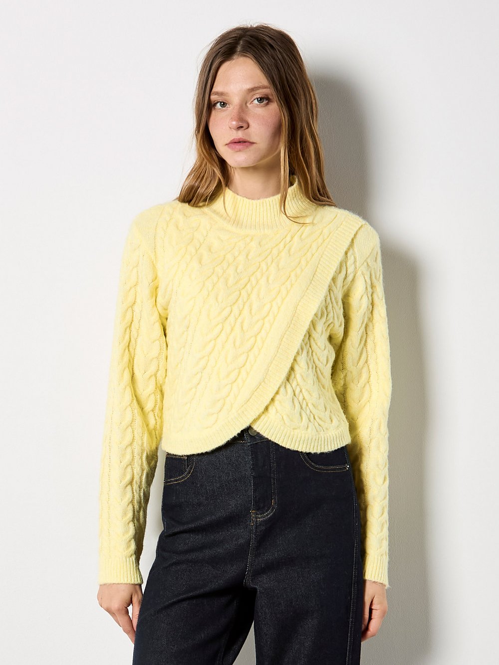 Apricot Pullover Damen gelb, 40 Image