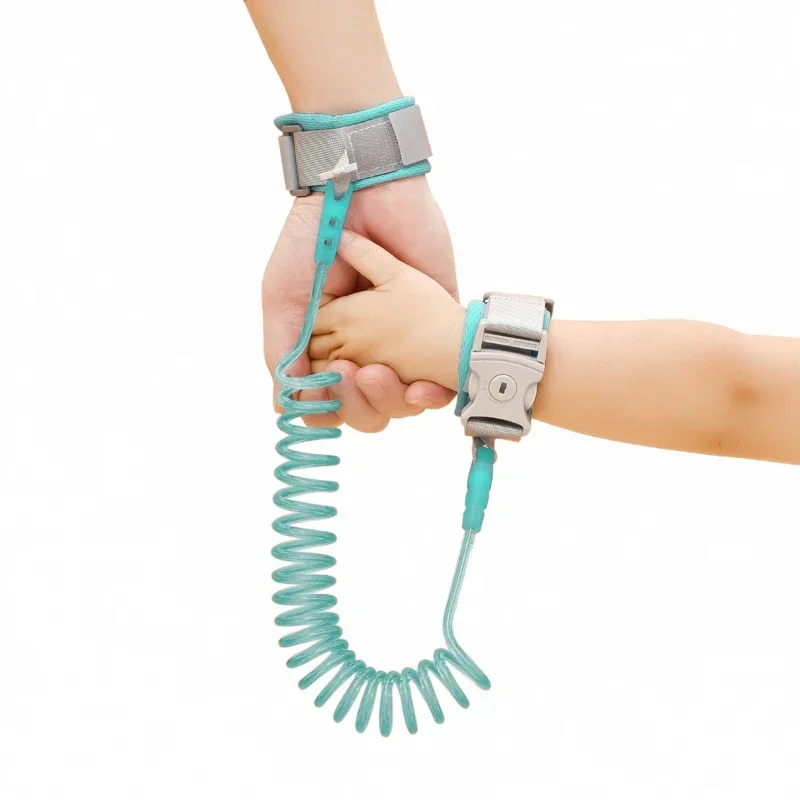 1,5 Meter langer Schlossschlüssel für Kleinkinder, kleine Kinder, Anti-Verlust-Traktionsseil für Anti-Verlust-Armband für Kinder und Baby-Sicherheitsgurt Image