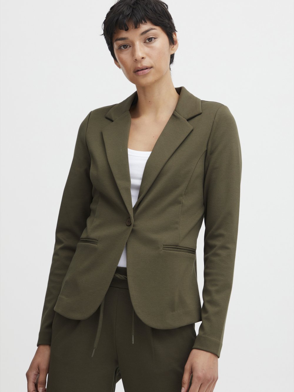 Ichi Blazer IHKATE Damen oliv, L Image