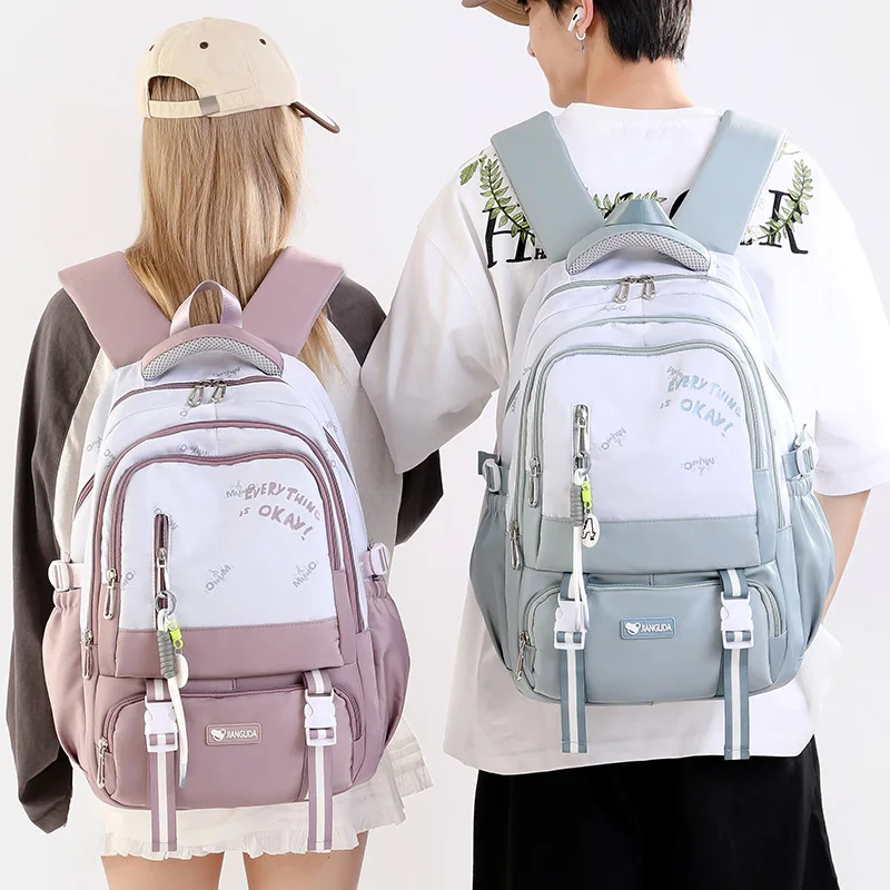 Nouveaux sacs d'école pour collégiens et lycéens, pour garçons et filles, grand sac à dos pour l'école primaire, sac à livres pour enfants, imperméable
