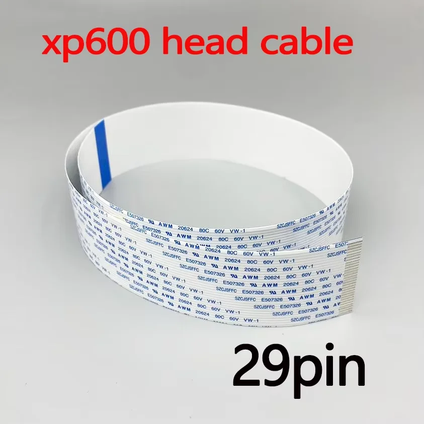 10 Stück 29-poliges Kopfdatenkabel für Epson Mimaki TX800 TX820 XP600 Solvent UV Flachbettdrucker Dx10 Druckkopf FFC Flachdatenkabel Image