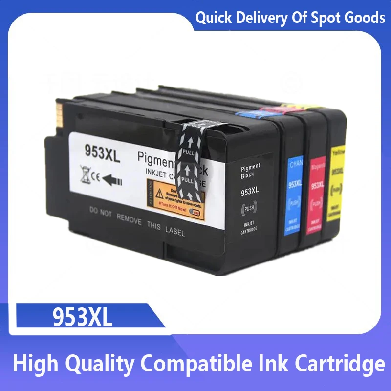 953XL Tintenpatrone kompatibel 953 für HP 953 XL Schwarz CMYK für HP Drucker OfficeJet Pro 7720 7730 7740 8210 8218 Image
