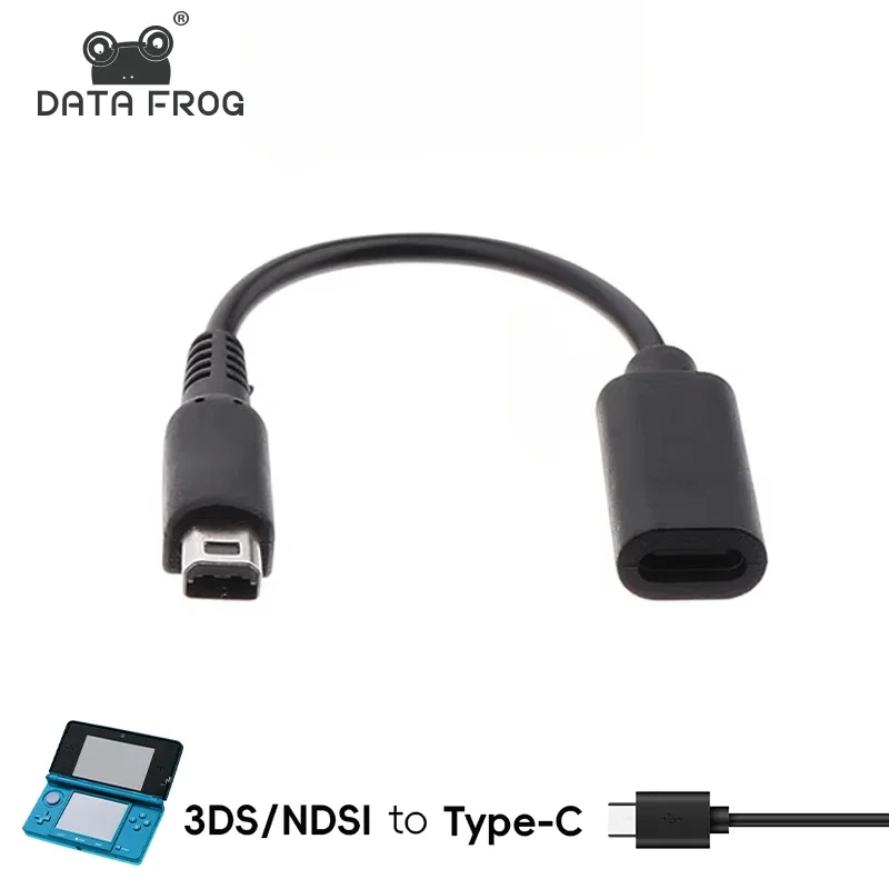 DATA FROG Typ-C Ladekabel für New 3DS XL New 2DS LL 3DS 2DS DSI Spielkonsole Stromladekabel Image
