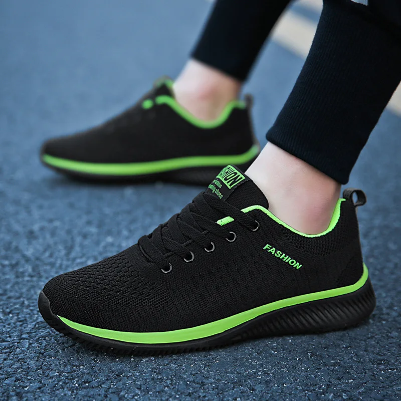 Männer Turnschuhe Leichte Männer Casual Schuhe Plus Größe Männer Sport Schuhe Non-Slip Mesh Atmungsaktive Schuhe Männer Wohnungen Walking schuhe