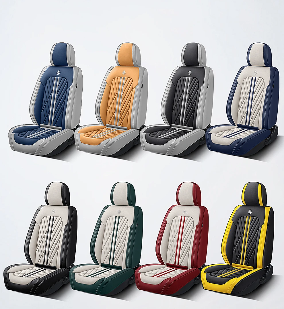 Housses de siège de voiture taille universelle adaptées à la plupart des voitures Suv camion Van accessoires de voiture housses de siège intérieures pour voiture ensemble complet de voiture Auto