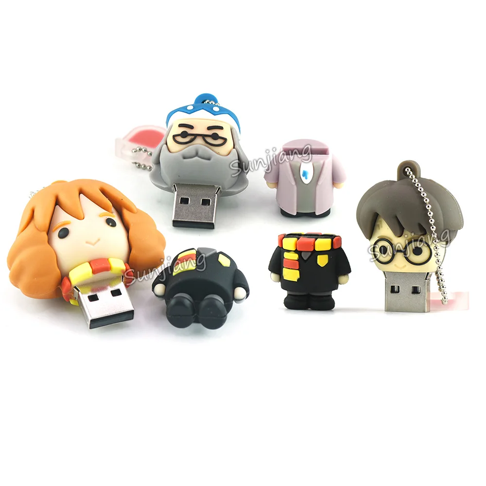 Dessin animé USB clé USB clé USB 16gb 32gb 64gb 128gb 256gb clé USB conception créative clé USB clé USB clé USB