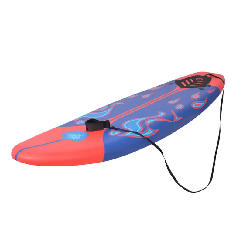 Blaues und rotes Surfbrett 170 cm Länge Image