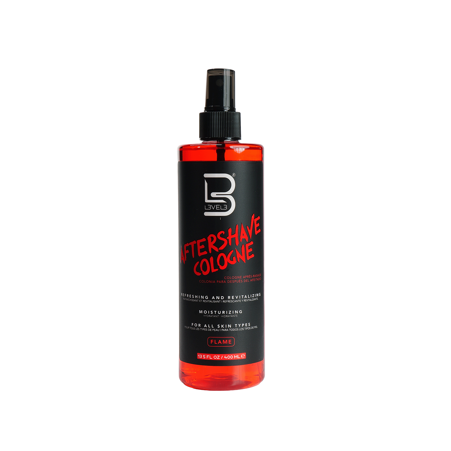 L3VEL 3 Aftershave Cologne Flame 400 ML