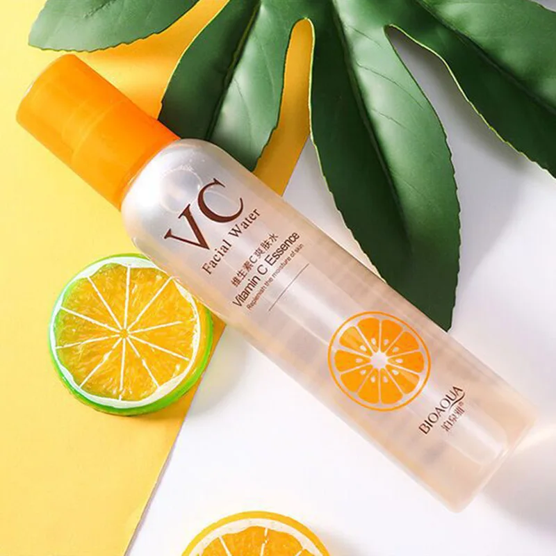 Tonique à la vitamine C BIOAQUA, soin du visage éclaircissant, hydratant, rafraîchissant, resserrant les pores, spray VC, eau raffermissante pour le visage, soin de la peau