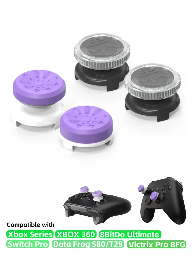 DATA FROG FPS Galaxy Thumb Grip Caps für Xbox One / Switch Pro / 8BitDo Ultimate Controller High-Rise Joystick Covers Image
