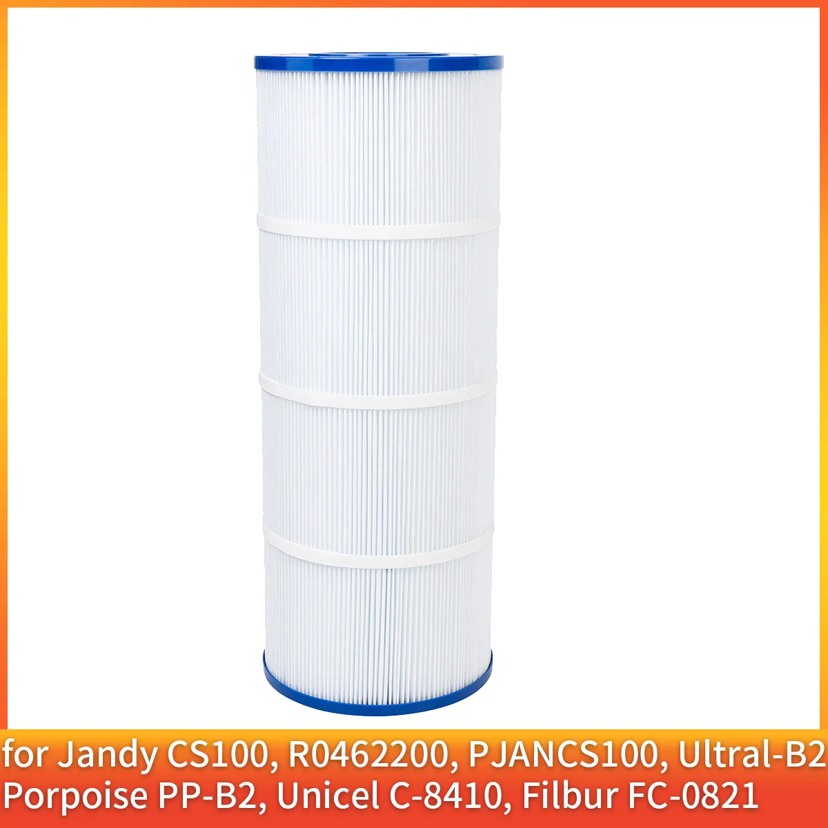 1 Stück PLFPJANCS100 Poolfilter für Jandy CS100, R0462200, PJANCS100, Ultral-B2, Porpoise PP-B2, Unicel C-8410, Filbur FC-0821 Image