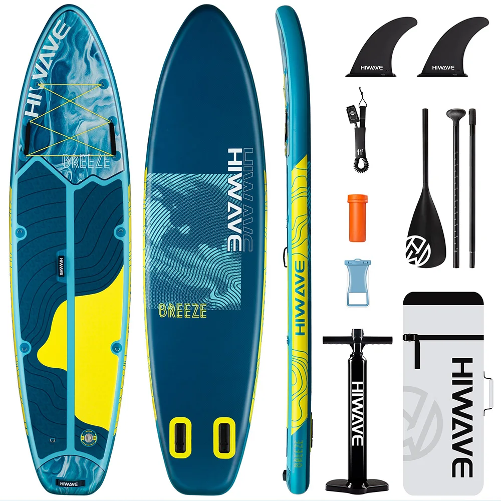 Myboat HIWAVE SUP Board 11'34''6'' Erwachsene Standing Style Aquatic aufblasbares Paddle Board mit Zubehör SUB Outdoor-Spiele Image
