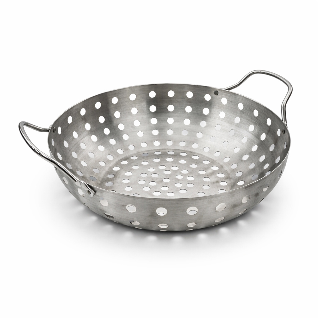 Patton Edelstahl-Gemüsekorb für Grill & Kamado - Ø 28 cm Image