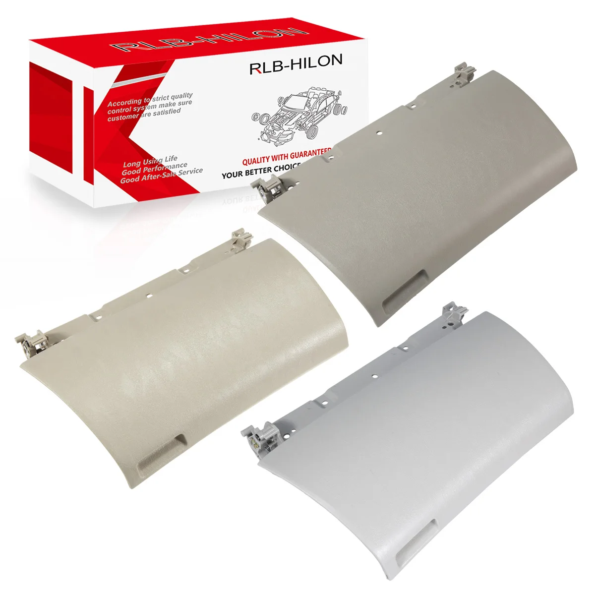 1 Stück linke Fahrerseite Armaturenbrett-Aufbewahrungsbox-Abdeckung für Toyota Innova KUN40 2004–2015, Handschuhfachdeckel 55440-0K040 Zubehör Image