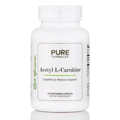 PureFormulas Cellular Support - Acetyl L-Carnitine - 60 Vegetarian