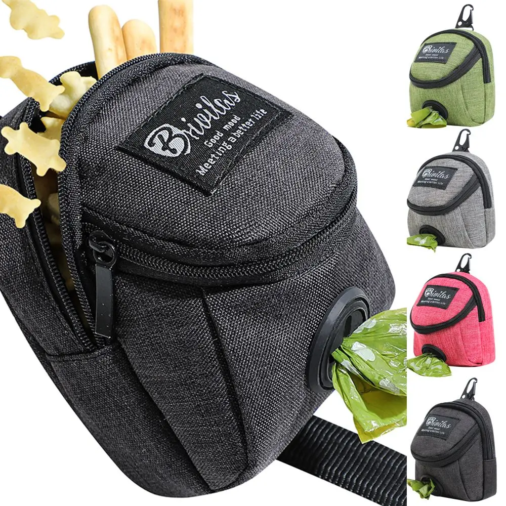 Haustier Hund behandeln Beutel tragbare Multifunktions-Hund Trainings tasche Outdoor-Reise Hund Kot Tasche Spender langlebige Haustier Zubehör Image