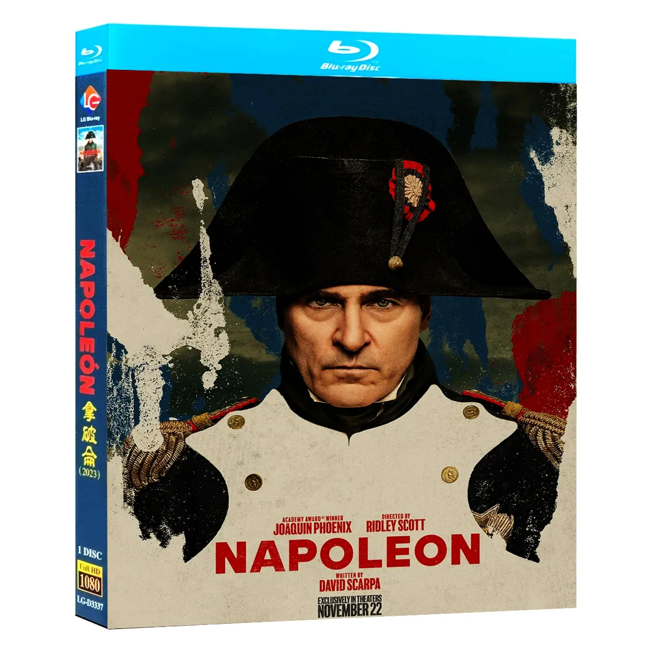 Napoléon (2023) Film Blu-ray 1080p Full HD Toutes régions NOUVEAU disque Blu-ray Haute Définition BD