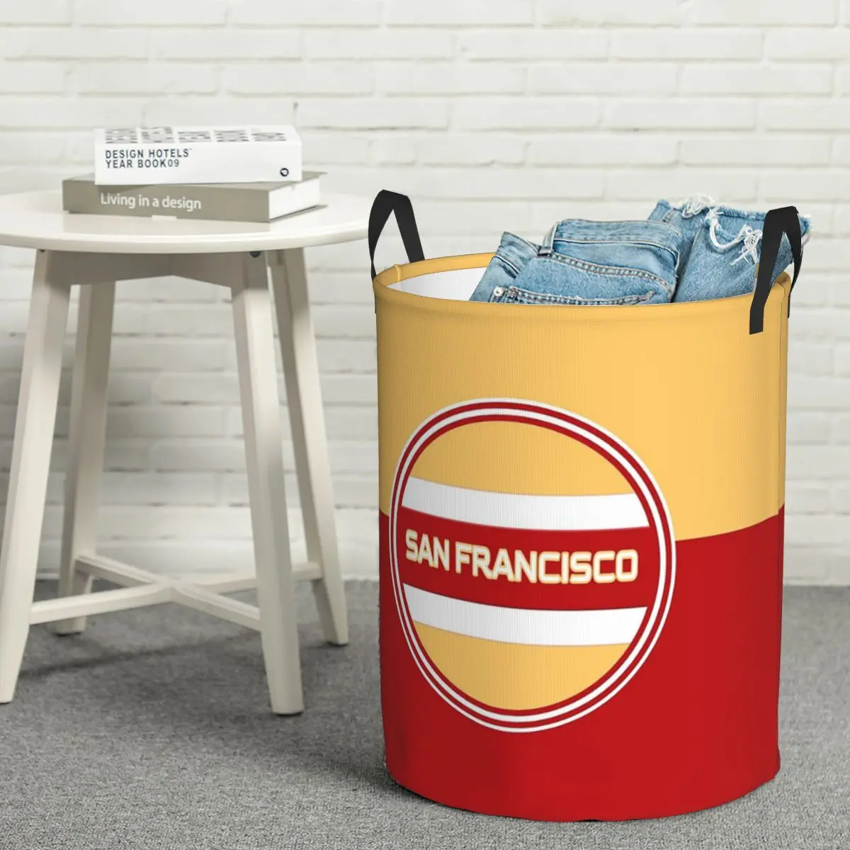 Panier à linge pliable avec logo de la ville de San Francisco, organisateur de linge pour la maison, panier à linge pour enfants, organisateur de la maison