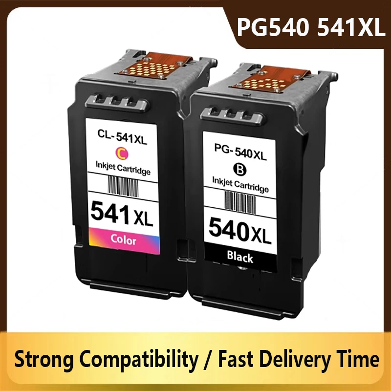 540XL 541XL PG540 CL540 Kompatible Tintenpatronen für Canon MX475 MX525 MG3650 MG3600 MG3250 MG2150 MG3100 MG4250 MG3550 MG4100 Image